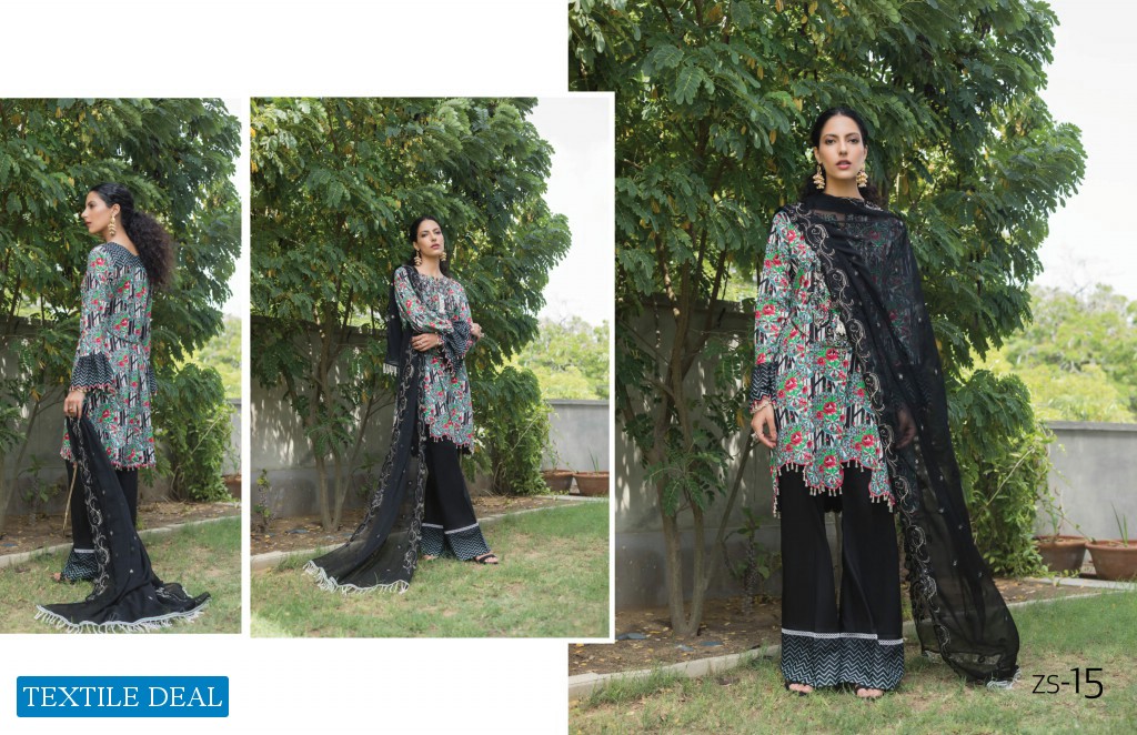 ZS Rangreza Mid Summer Vol-1 Wholesale Designer Pakistani Dress