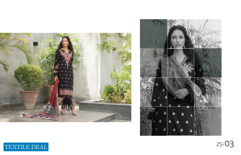 ZS Rangreza Mid Summer Vol-1 Wholesale Designer Pakistani Dress