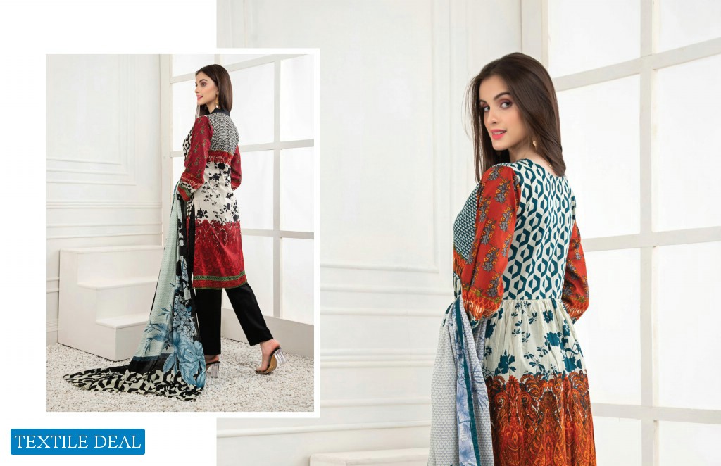 ZS Rangreza Printed Lawn 2021 Wholesale Pakistani Dress