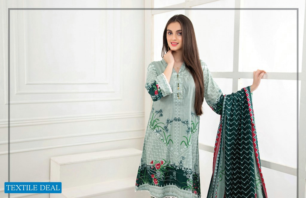 ZS Rangreza Printed Lawn 2021 Wholesale Pakistani Dress