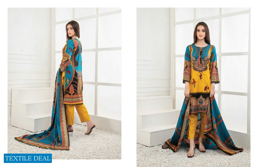 ZS Rangreza Printed Lawn 2021 Wholesale Pakistani Dress