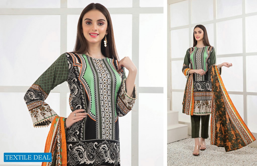 ZS Rangreza Printed Lawn 2021 Wholesale Pakistani Dress