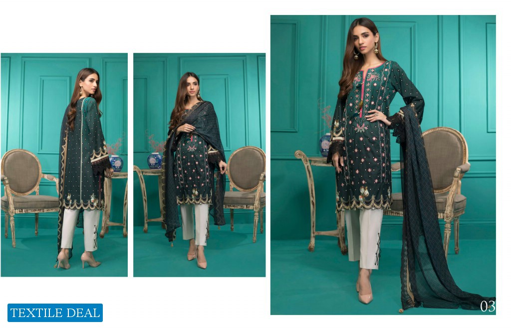 ZS Sahil Exclusive Embroidered Collection Wholesale Original Pakistani Salwar Kameez