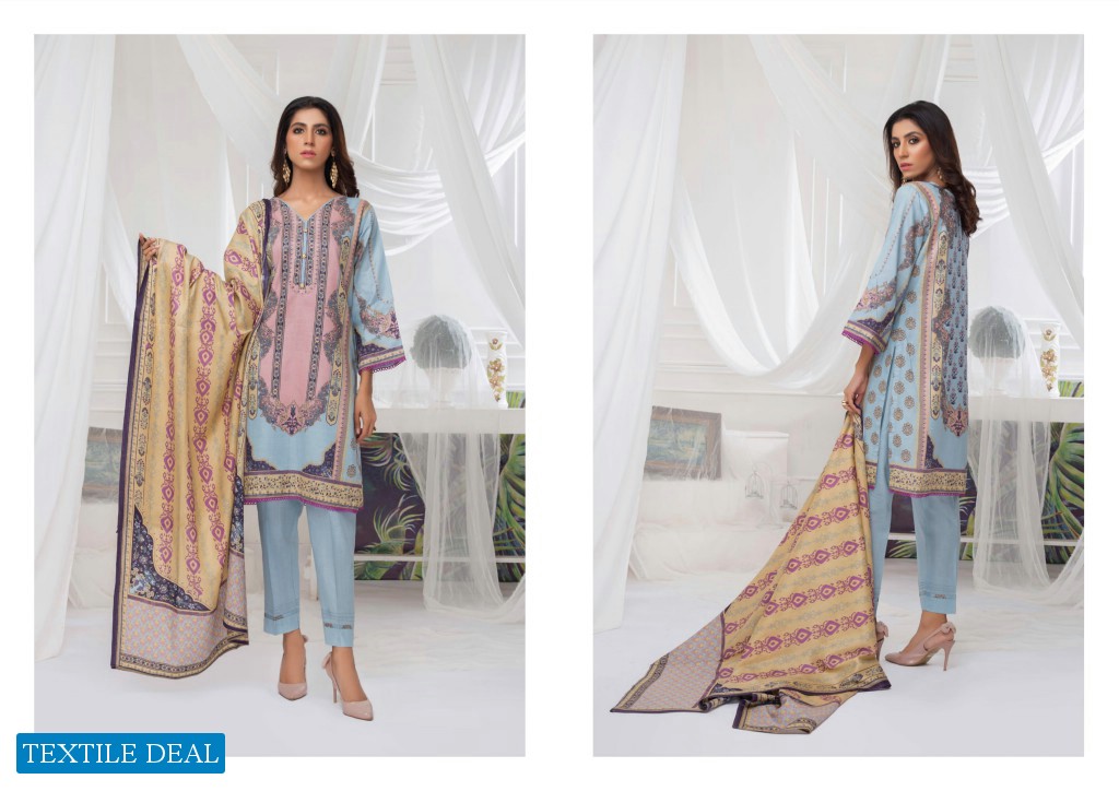 ZS Sahil Festive Lawn 2021 Wholesale Original Pakistani Dress