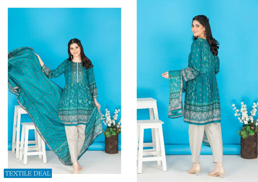 ZS Sahil Festive Lawn 2021 Wholesale Original Pakistani Dress