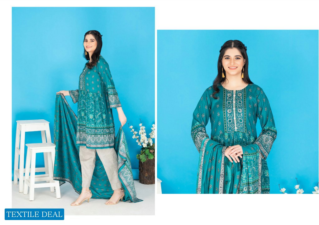 ZS Sahil Festive Lawn 2021 Wholesale Original Pakistani Dress