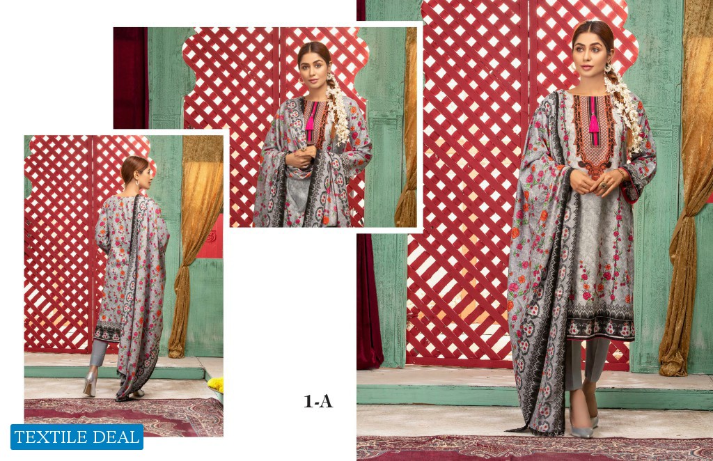 ZS Sahil Lawn Collection Vol-1 Wholesale Branded Pakistani Dress