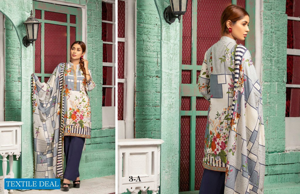 ZS Sahil Lawn Collection Vol-1 Wholesale Branded Pakistani Dress