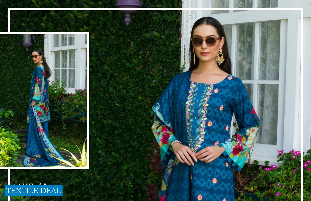 ZS Sahil Mid Summer Embroidered Cambric Collection Wholesale original pakistani Salwar Suits