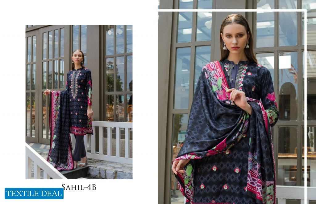 ZS Sahil Mid Summer Embroidered Cambric Collection Wholesale original pakistani Salwar Suits