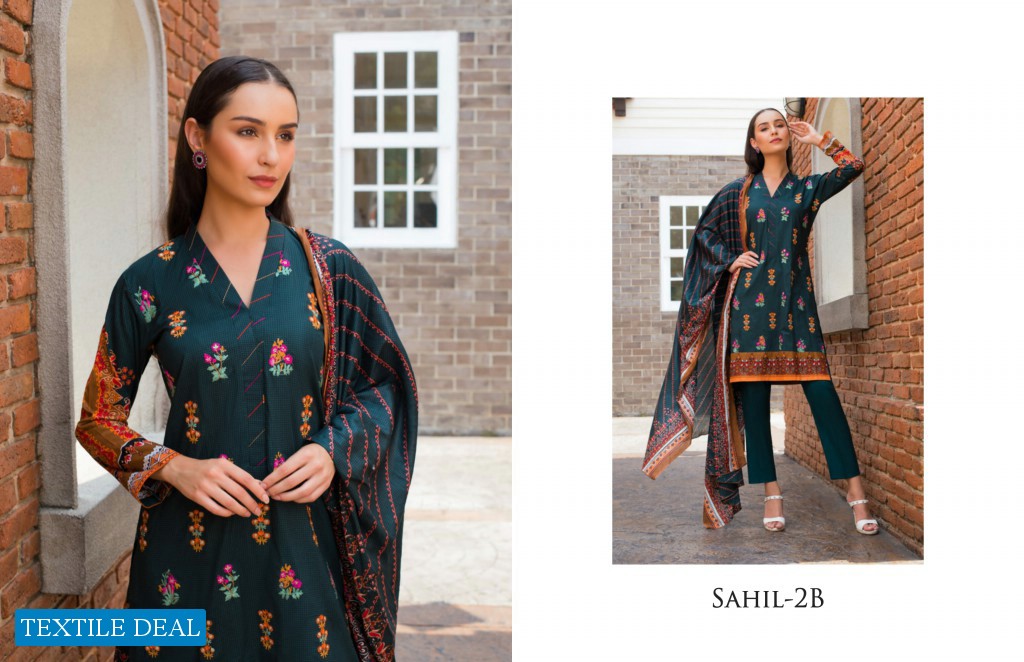 ZS Sahil Mid Summer Embroidered Cambric Collection Wholesale original pakistani Salwar Suits