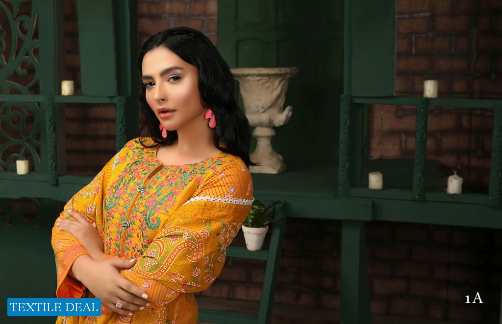 ZS Sahil Midsummer Embroidered Pakistani Designer Salwar Kameez