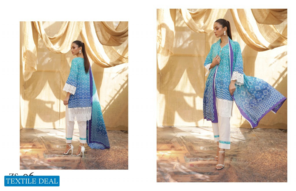 ZS Sahil Printed Vol-4 Wholesale Pakistani Salwar Kameez