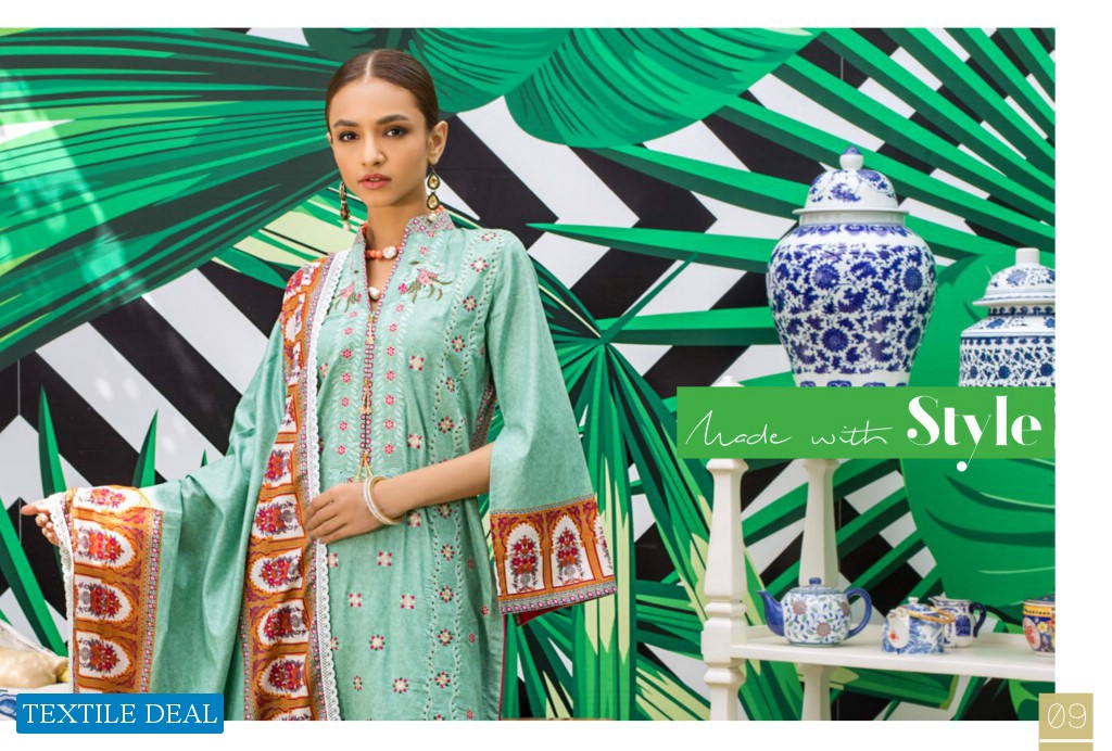 ZS Signature Icon Embroidered Collection Vol-1 Wholesale Branded Pakistani Suits