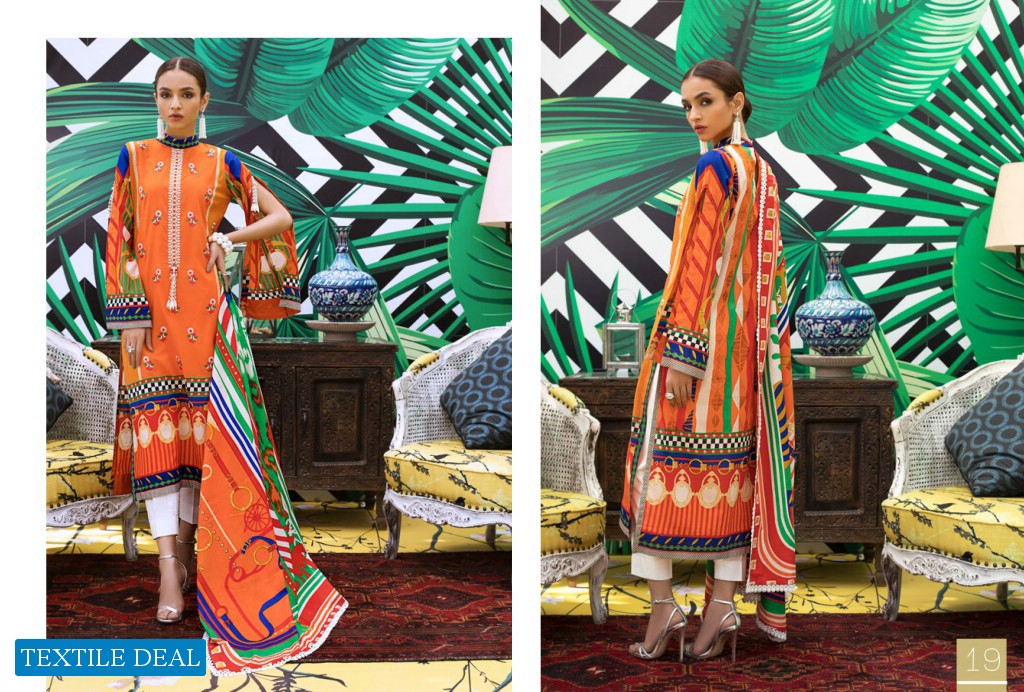 ZS Signature Icon Embroidered Collection Vol-1 Wholesale Branded Pakistani Suits