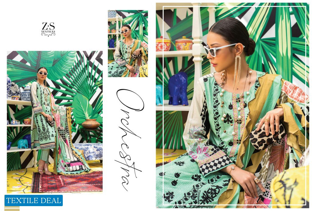 ZS Signature Icon Embroidered Collection Vol-1 Wholesale Branded Pakistani Suits