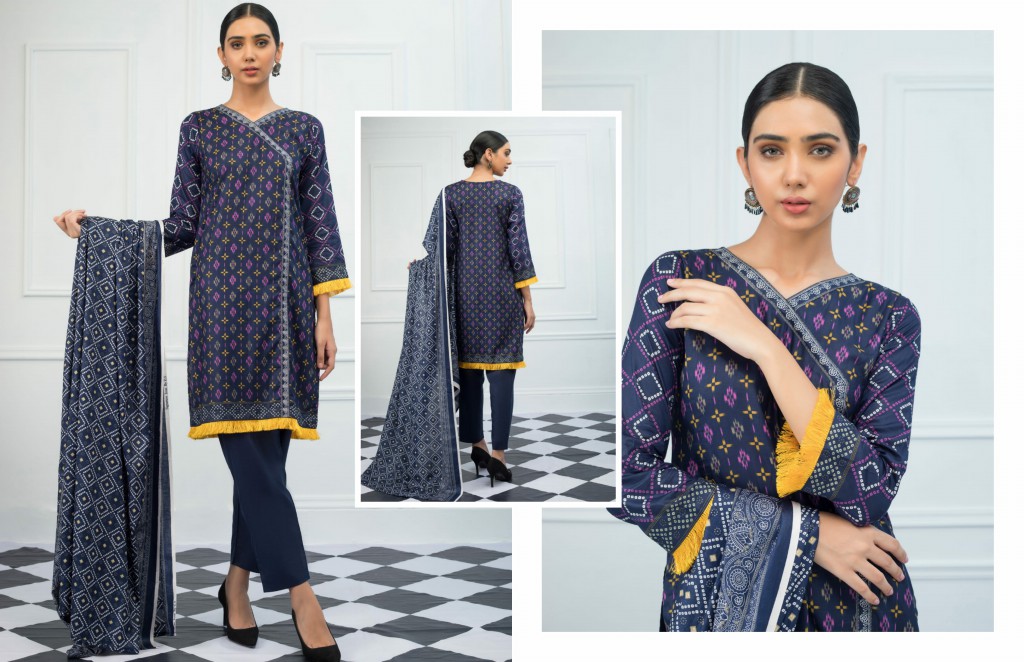 ZS Signature Icon Vol-3 Wholesale Lawn Printed Dress