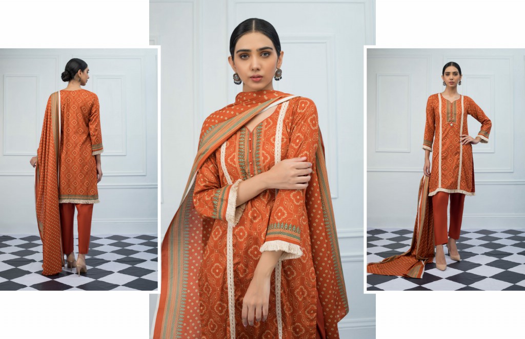 ZS Signature Icon Vol-3 Wholesale Lawn Printed Dress