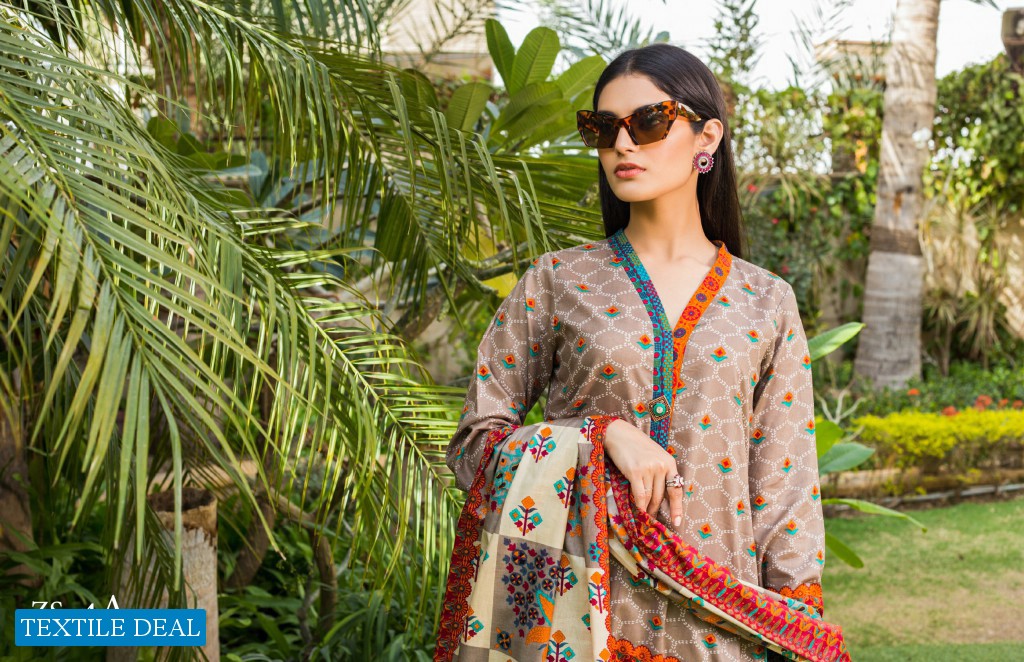 ZS Signature Icon lawn Wholesale Branded Pakistani Suits