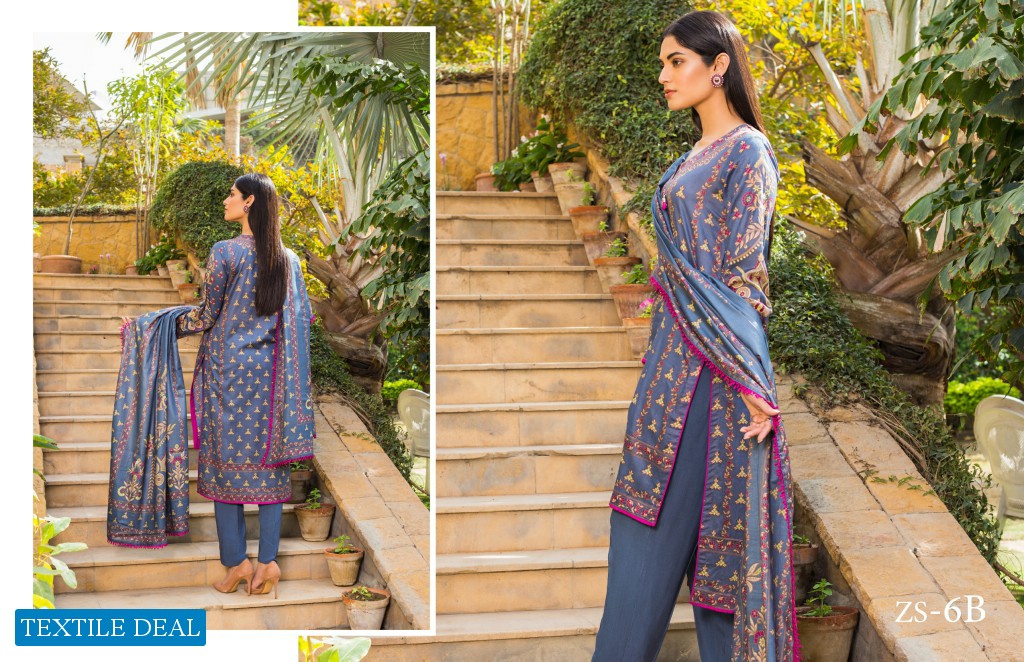 ZS Signature Icon lawn Wholesale Branded Pakistani Suits