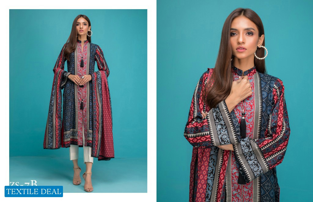 ZS Signature Icon lawn Wholesale Branded Pakistani Suits