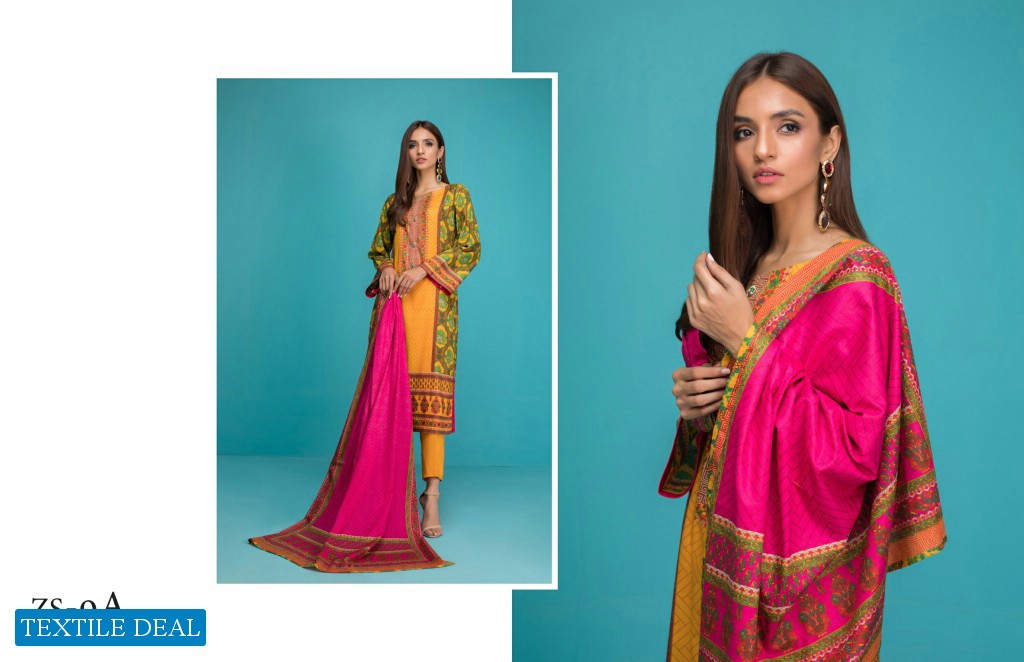 ZS Signature Icon lawn Wholesale Branded Pakistani Suits