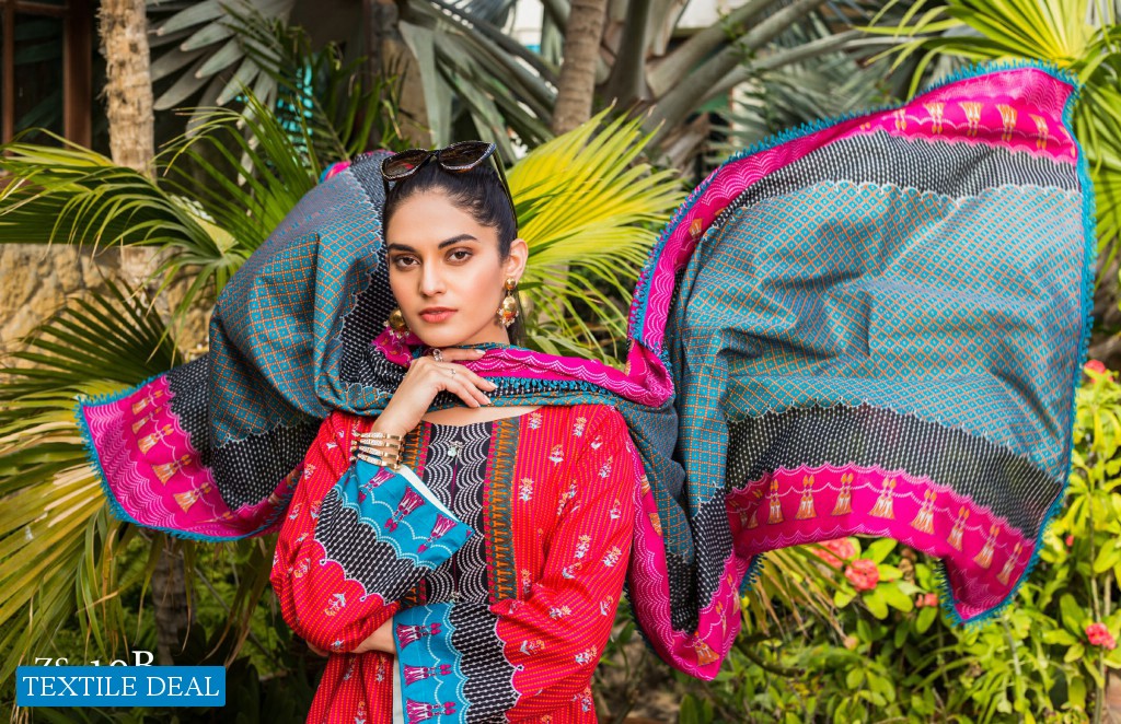 ZS Signature Icon lawn Wholesale Branded Pakistani Suits