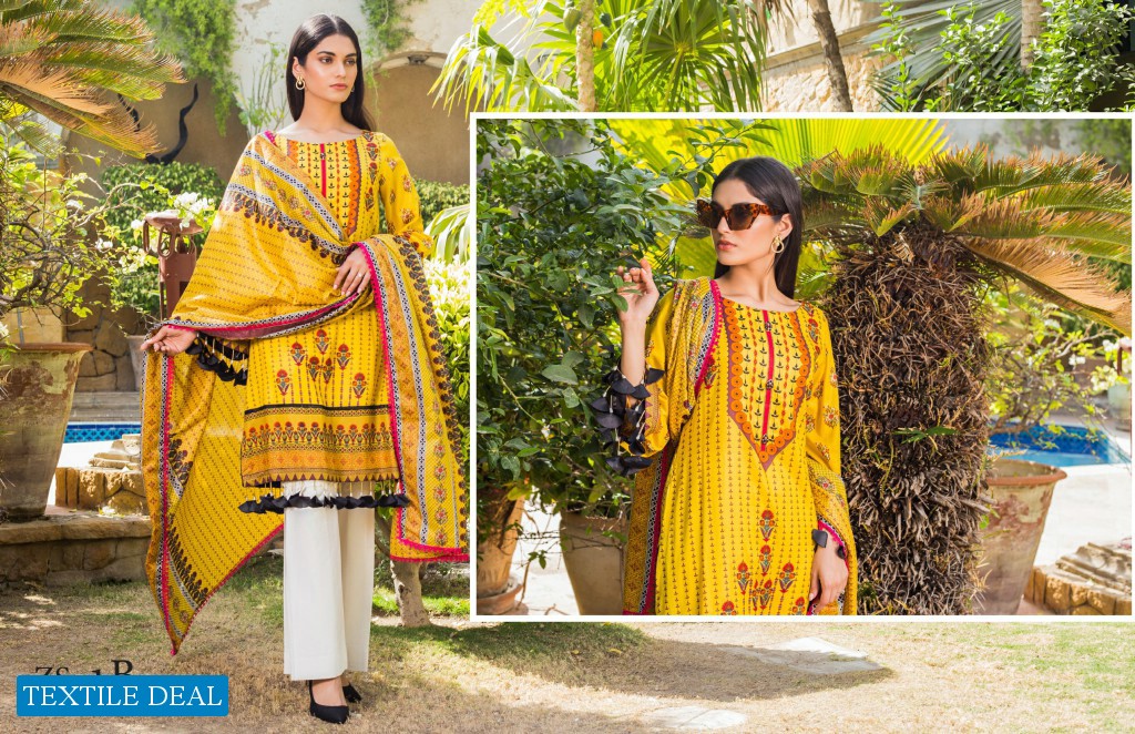 ZS Signature Icon lawn Wholesale Branded Pakistani Suits