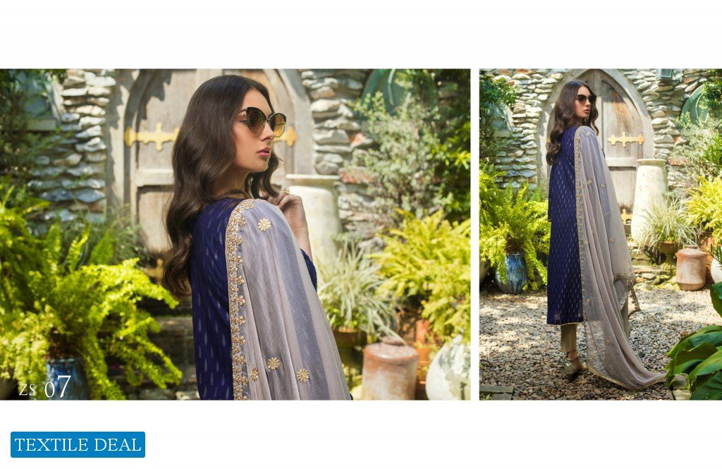 ZS jaipur Jacquard Embroidered Collection Wholesale Pakistani Salwar Suits