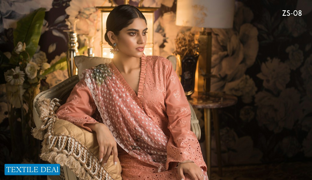 ZS kalyan Mid Summer Embroidered Collection 2019 Wholesale Shopping Pakistani Dress