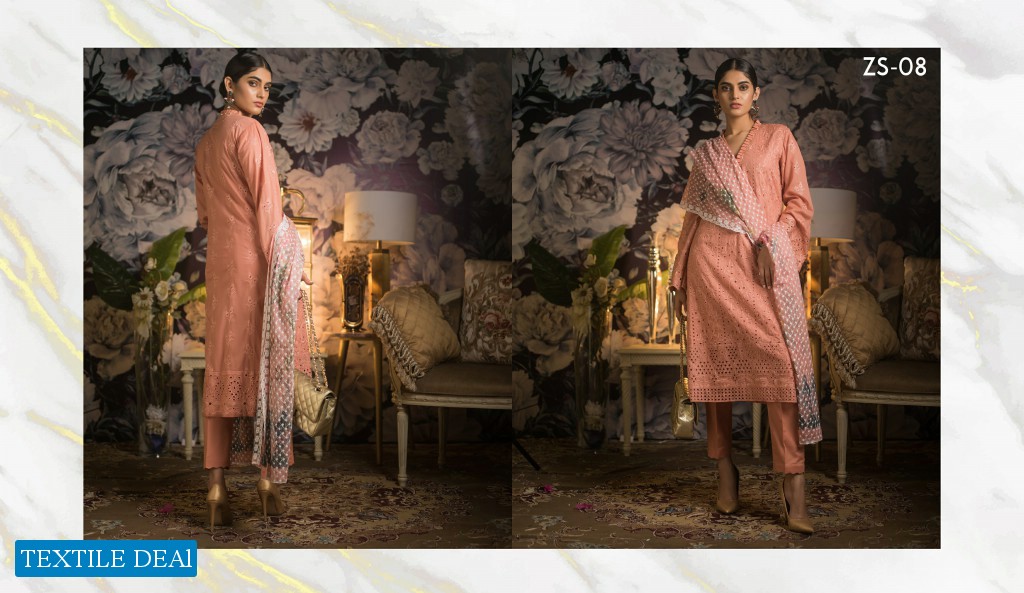 ZS kalyan Mid Summer Embroidered Collection 2019 Wholesale Shopping Pakistani Dress