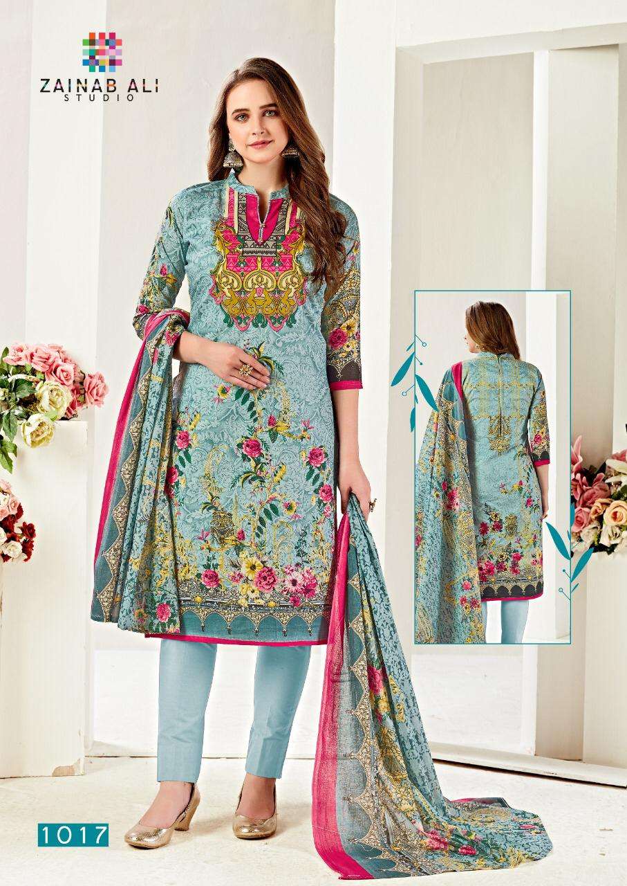 Zainab Ali Lawn Collection Vol-1 Wholesale Lawn Dress Material