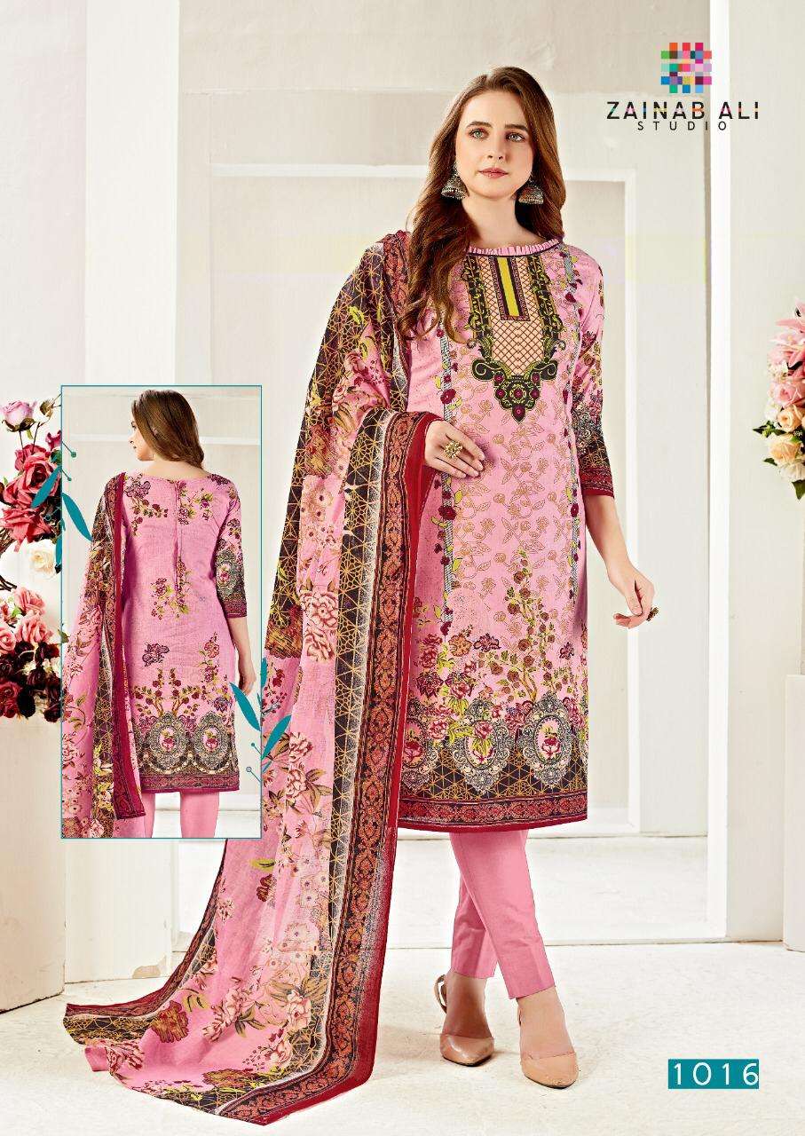 Zainab Ali Lawn Collection Vol-1 Wholesale Lawn Dress Material