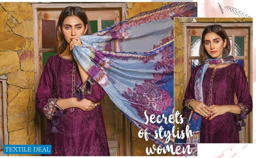 Zainab Fazlani By Prime Arts Royal idyllic Self Jacquard Luxury Embroidered Collection