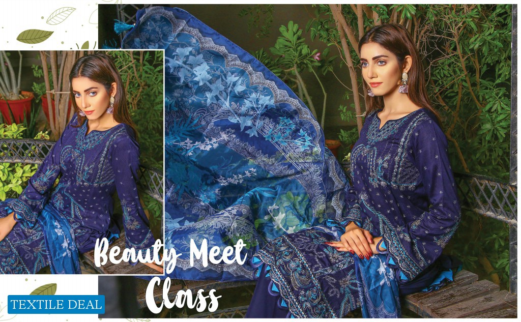 Zainab Fazlani By Prime Arts Royal idyllic Self Jacquard Luxury Embroidered Collection