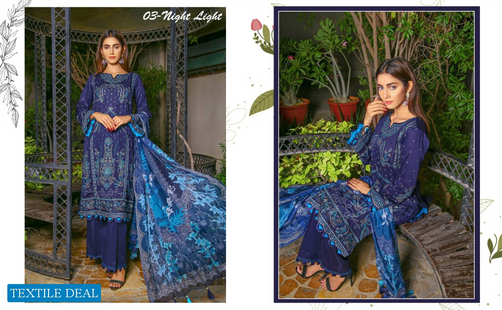 Zainab Fazlani By Prime Arts Royal idyllic Self Jacquard Luxury Embroidered Collection