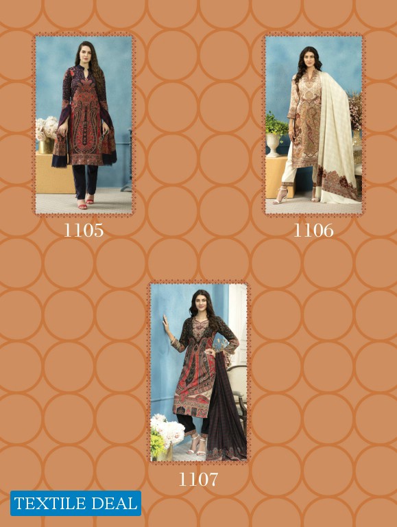 Zanya Kalamkari Beautiful Winter Pashmina Collection Wholesale Pashmina Suits