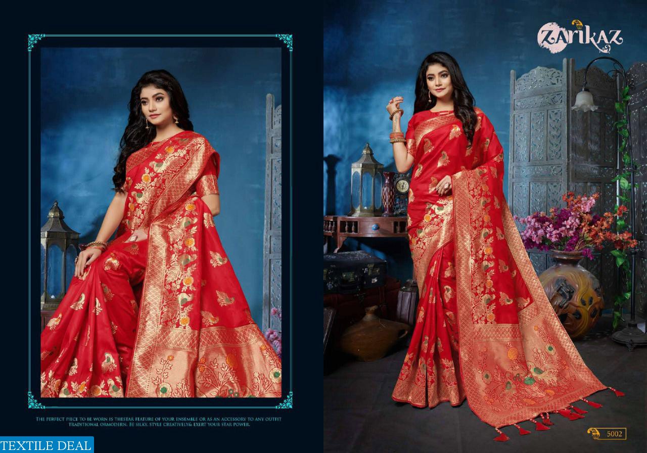 Zarikaz Pihu Vol-5 Wholesale Banarasi Silk Sarees