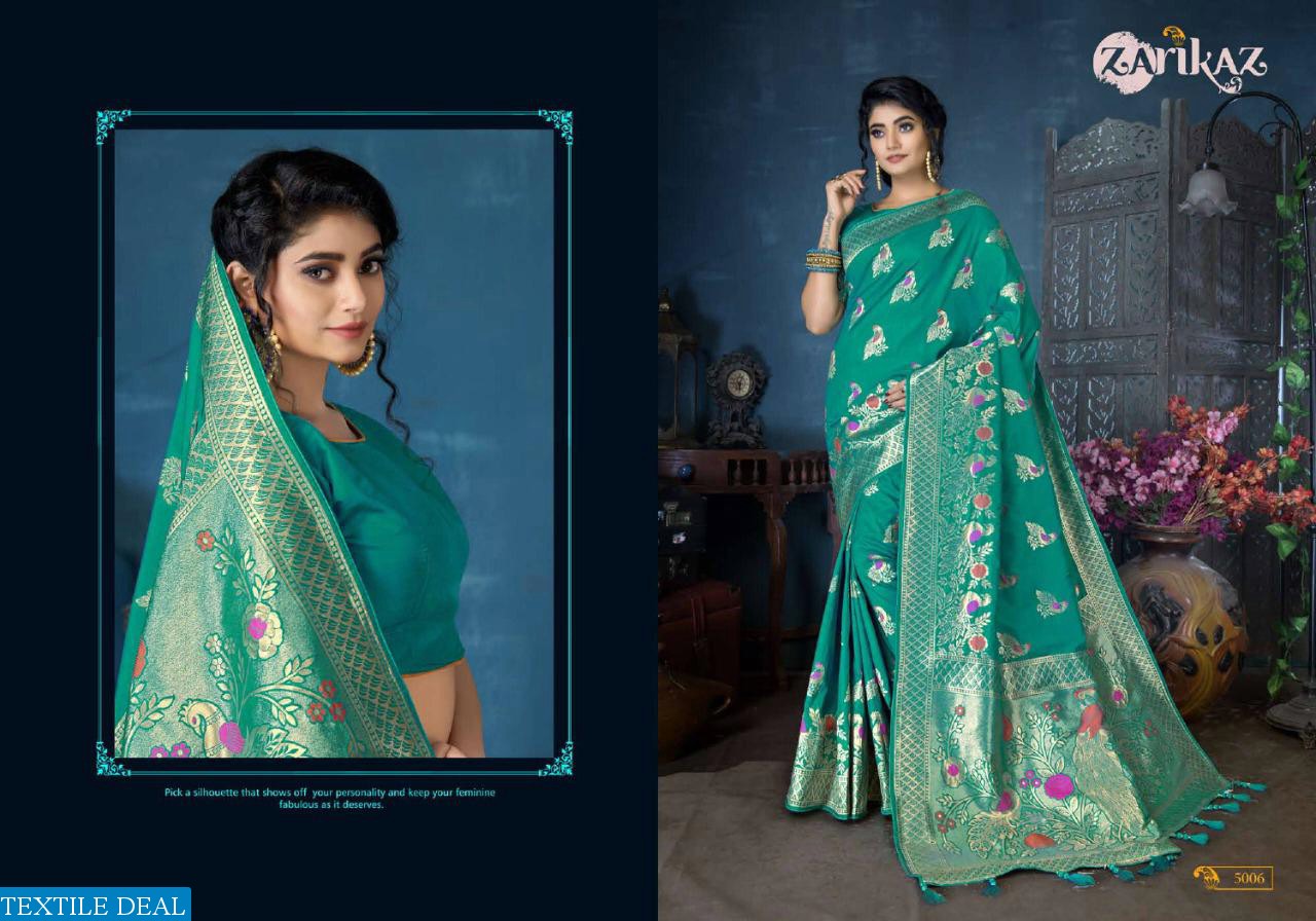 Zarikaz Pihu Vol-5 Wholesale Banarasi Silk Sarees