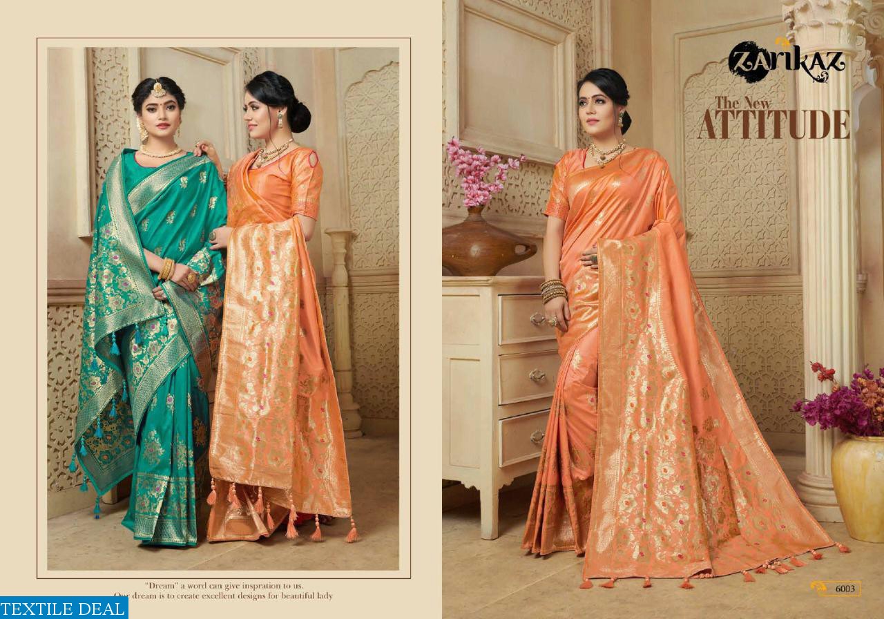 Zarikaz Pihu Vol-6 Wholesale Banarasi Silk Sarees