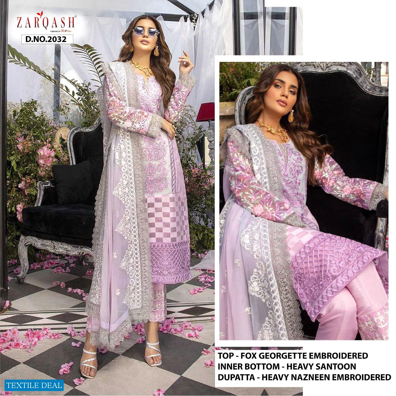 Zarqash Azure Wholesale Pakistani Concept Dress