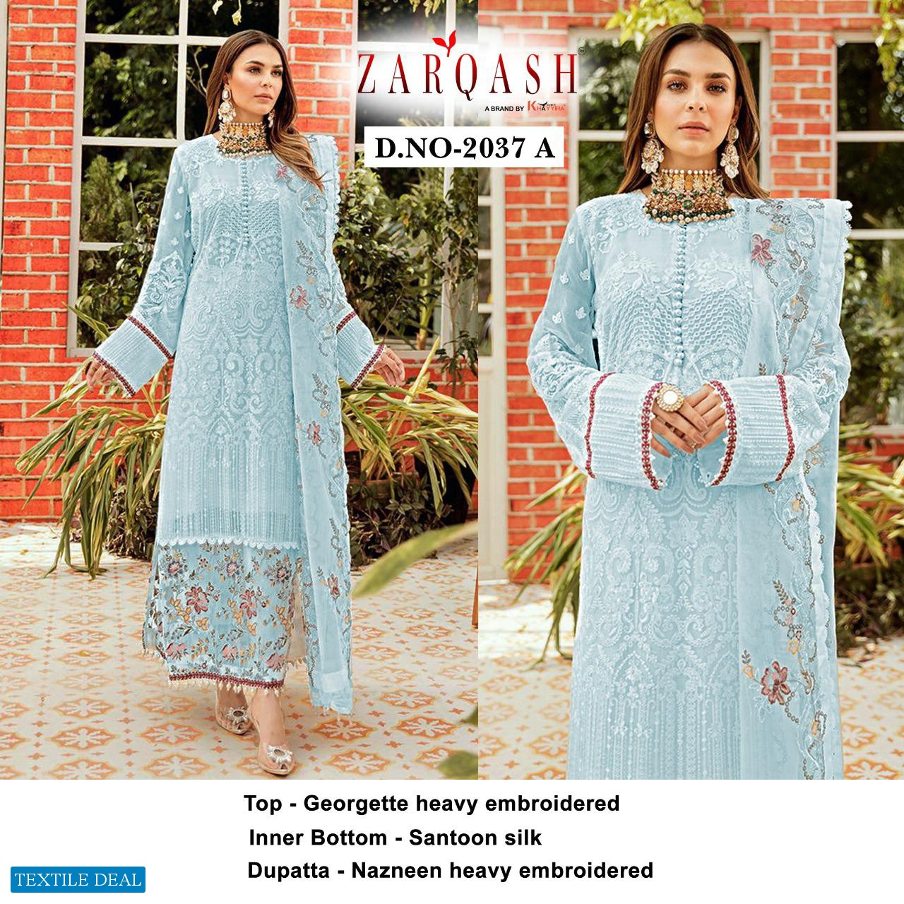 Zarqash Blockbuster Vol-4 Wholesale Pakistani Concept Dress
