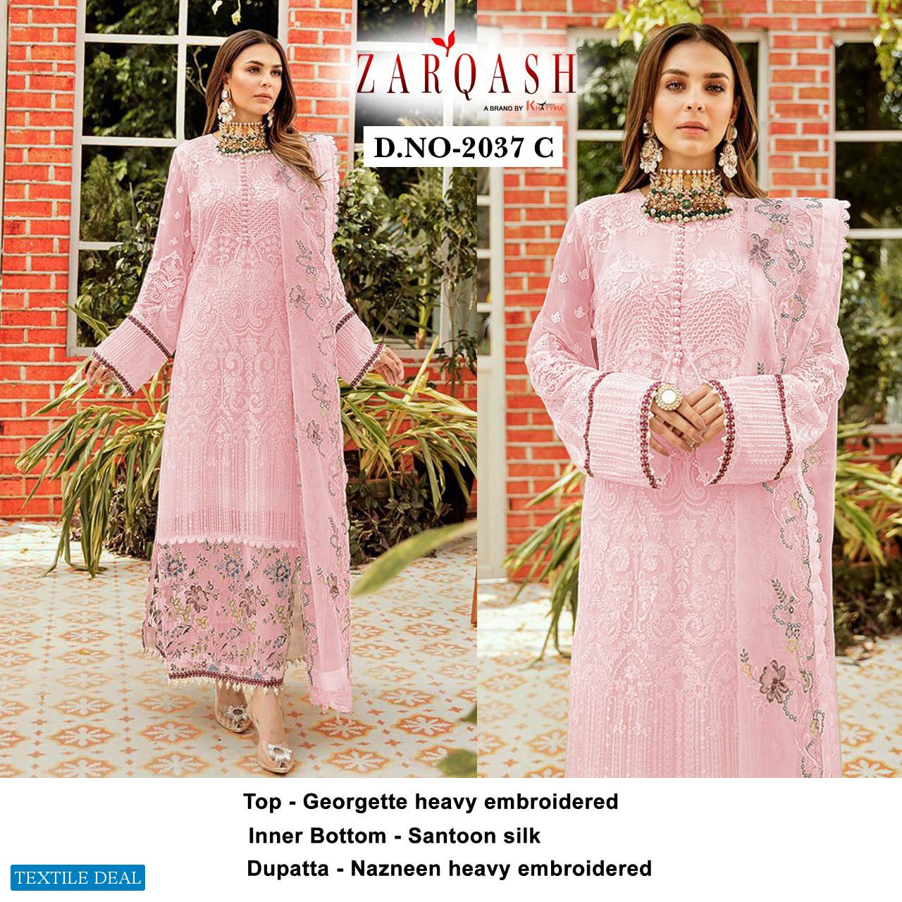 Zarqash Blockbuster Vol-4 Wholesale Pakistani Concept Dress