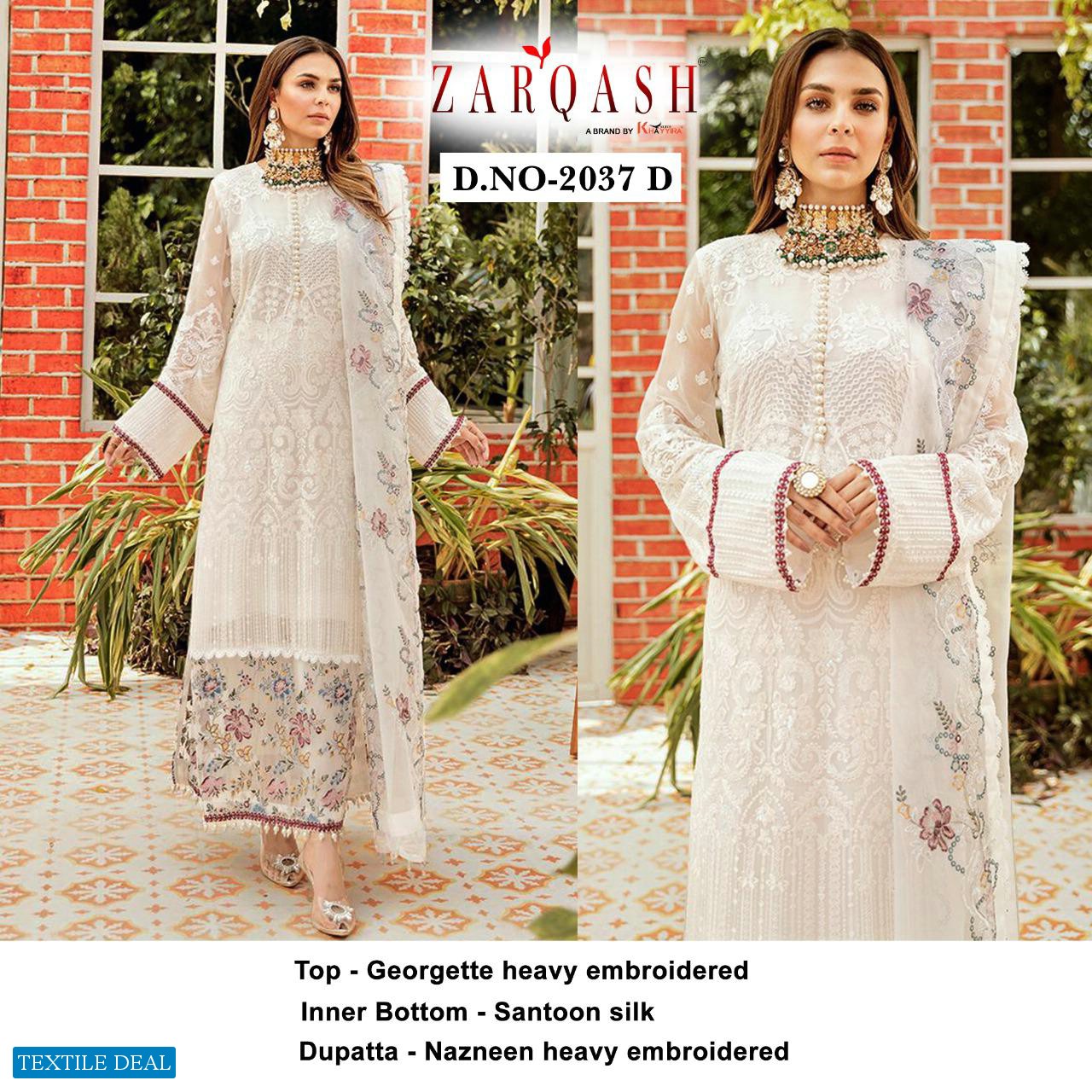 Zarqash Blockbuster Vol-4 Wholesale Pakistani Concept Dress