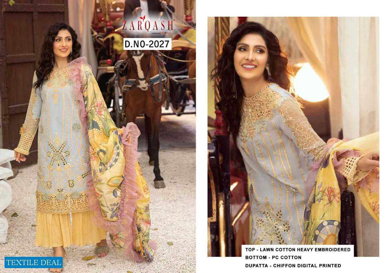 Zarqash Mushq Wholesale Pakistani Concept Dress