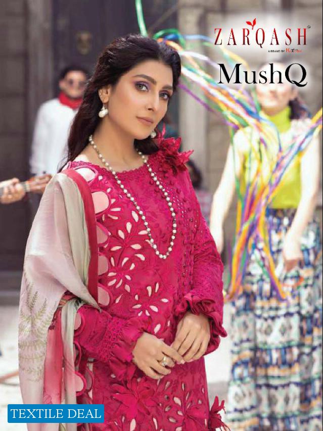 Zarqash Mushq Wholesale Pakistani Concept Dress