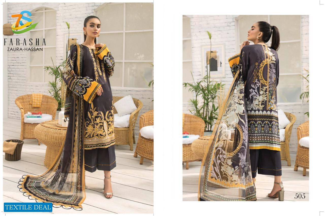 Zaura Hassan Farasha Wholesale Pakistani Concept Salwar Kameez