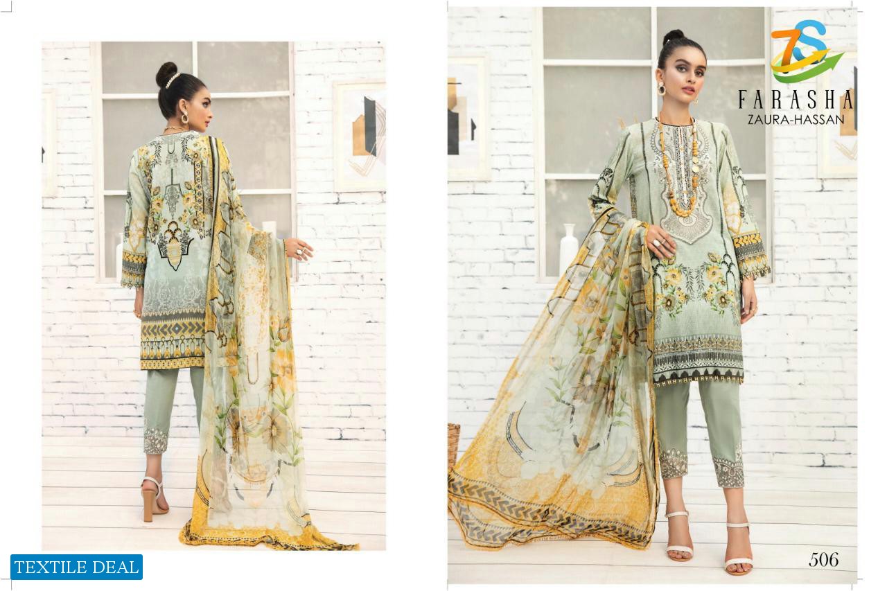 Zaura Hassan Farasha Wholesale Pakistani Concept Salwar Kameez