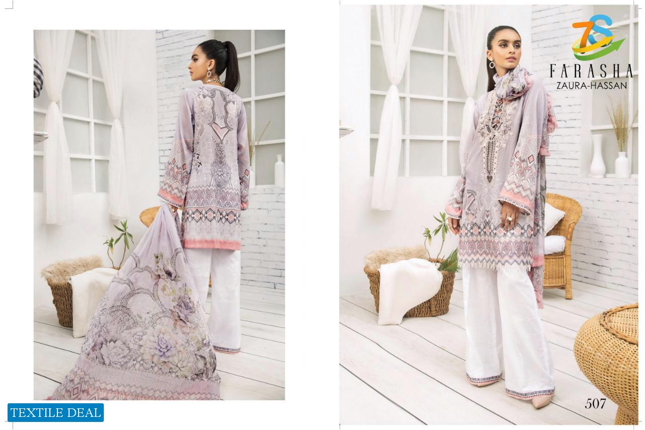 Zaura Hassan Farasha Wholesale Pakistani Concept Salwar Kameez