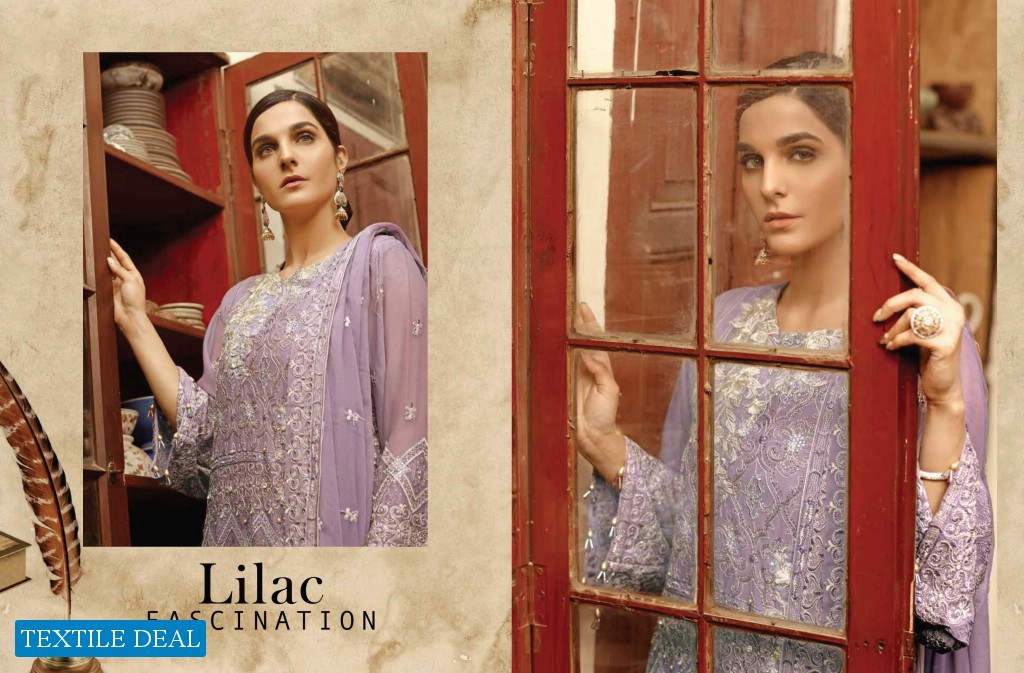 Zebaish Angan Luxury Embroidered Chiffon Wholesale Pakistani Concept Dress